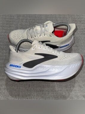Brooks Glycerin Max Men’s Size 7.5 Pearlized White Bay *RARE SAMPLE PAIR* NWOB